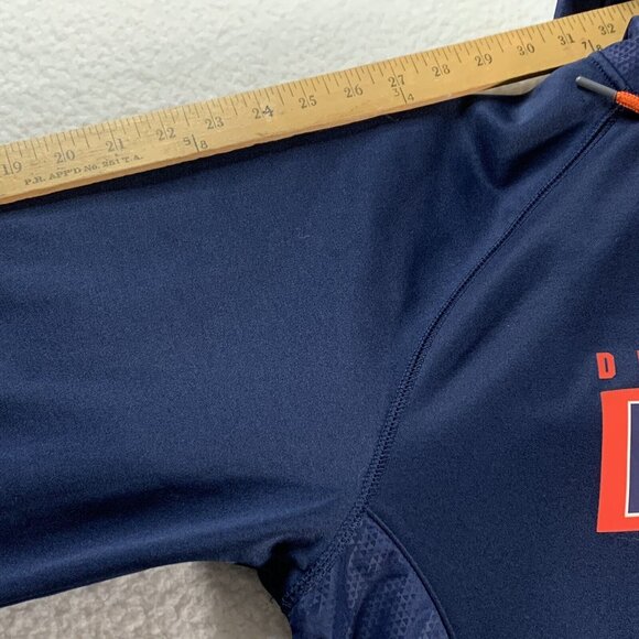 Denver Broncos Men's Majestic Therma Base Zip Hoodie Jacket Football Size L EUC - Picture 9 of 11